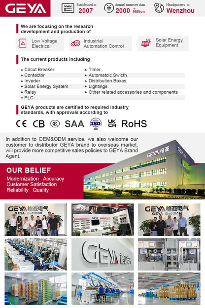 GEYA GYM10 AC MCB 2Pole 6A 10A 16A 20A 25A 32A 40A 50A 63A 220V/400V Mini Circuit Breaker C Curve 6KA CE CB Approved