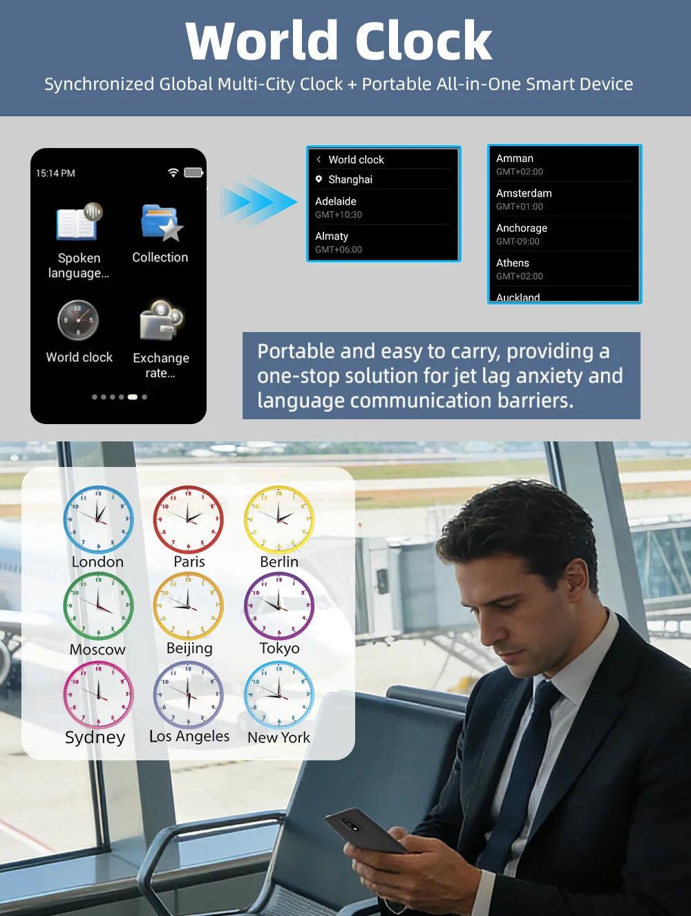 T18 T13 Language Translator 17 Offline Voice Languages Cover 58 Countries 39 Offline Photo Translation No WiFi Needed for Travel