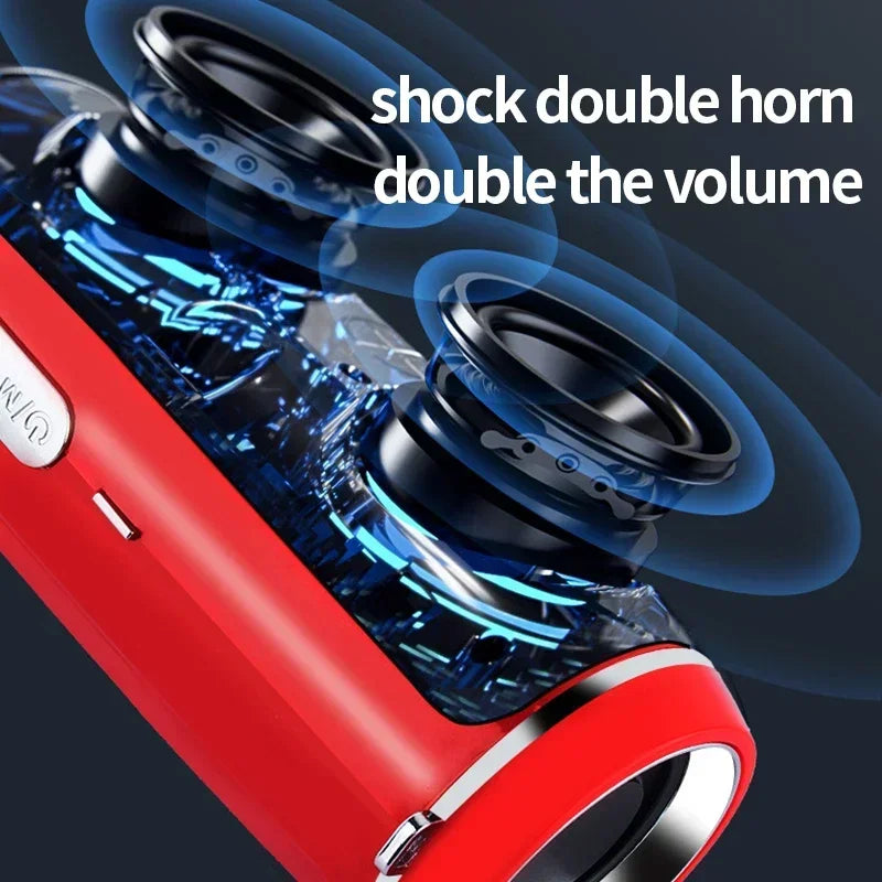 Portable Wireless Speaker Bluetooth 200W High Power Outdoor Audio 3D Stereo Surround TWS FM Voice RHDE Promotion