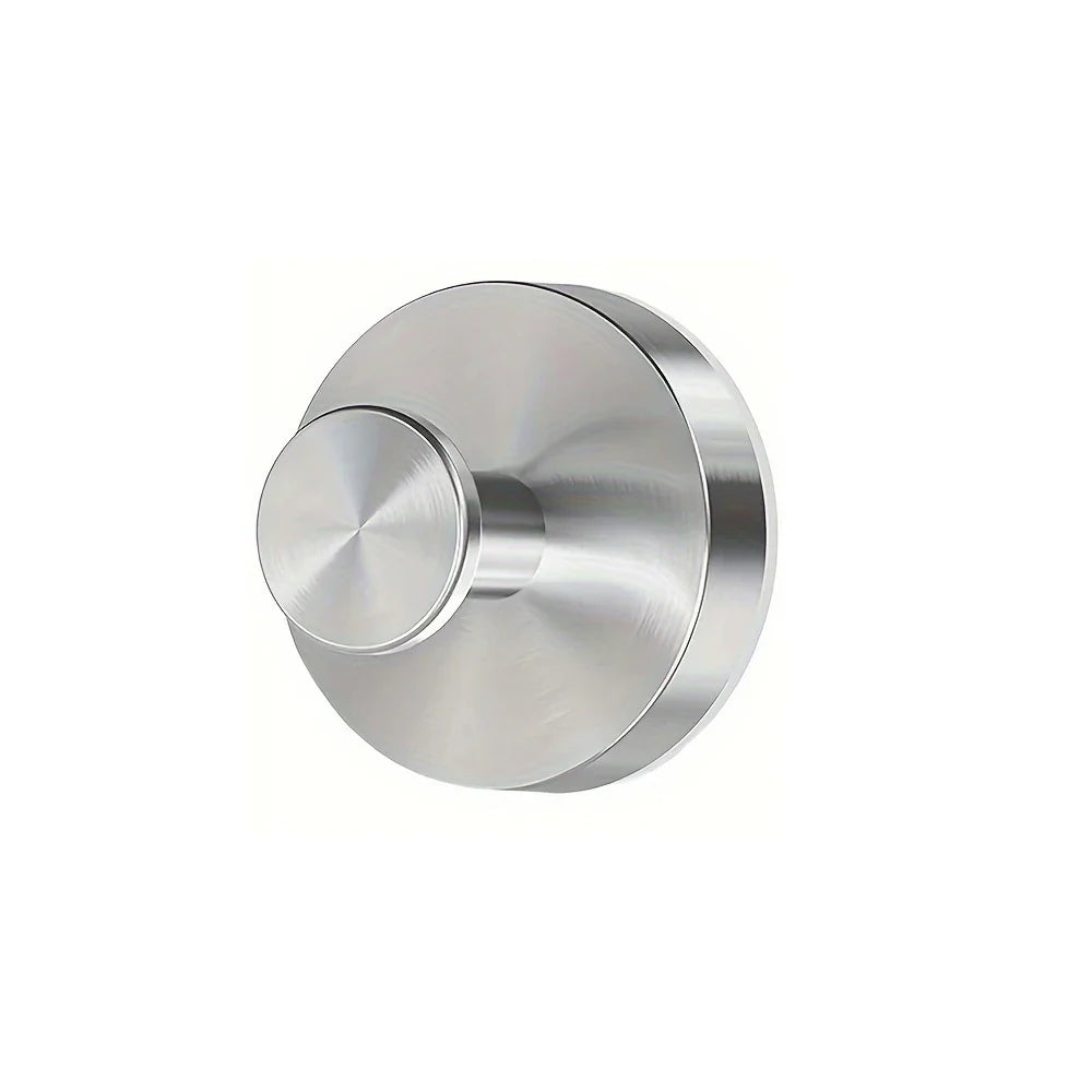Reusable Stainless Steel Suction Cup Hook Waterproof Wall Mount Hooks Punch-free Kitchen Bathroom Wall Hanger Towel Clothes