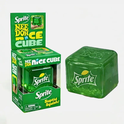 2026 Dr Pepper Nice Cube Squishy Toy Stress Relief Toy,Soft Squeeze Fidget Cube for Kids & AdultsAnxiety Relief Sensory Toy gift