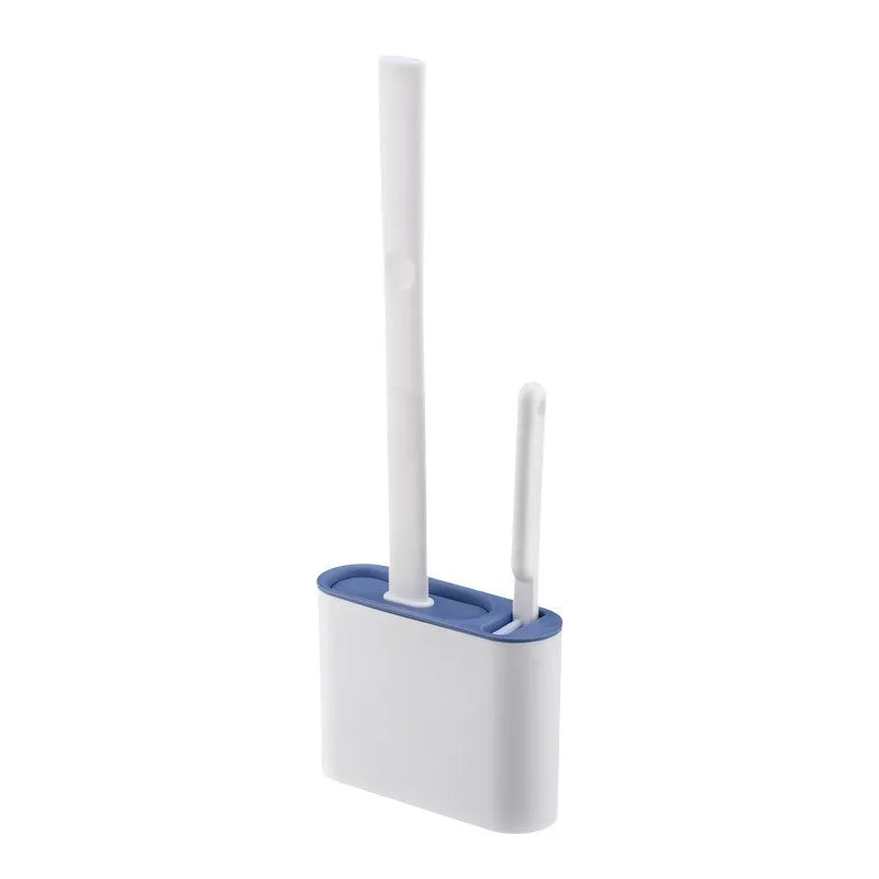 Toilet Brush with No Dead Corners, a Brush Tool for Household Toilet Washing, Wall Mounted Toilet Cleaning Set