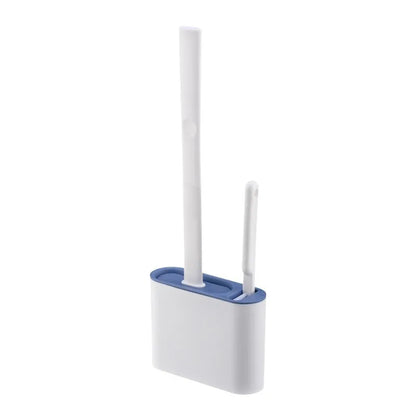 Toilet Brush with No Dead Corners, a Brush Tool for Household Toilet Washing, Wall Mounted Toilet Cleaning Set