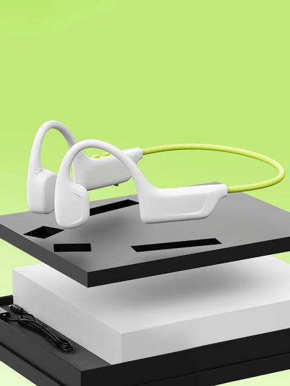 Genuine Lenovo S102 Bone Conduction Earphones Air Conduction Headphones BT V6.0 Wireless Sports HiFi Sound Waterproof Headsets