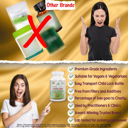 Ayushya Senna Leaf (Cassia angustifolia) Capsules Digestive Regularity Support - Vegan, Gluten Free, Non-GMO, 60 Capsules