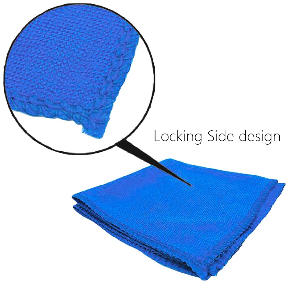 1-20Pcs Microfiber Towels Car Wash Drying Cloth Towel Household Cleaning Cloths Auto Detailing Polishing Cloth Home Clean Tools