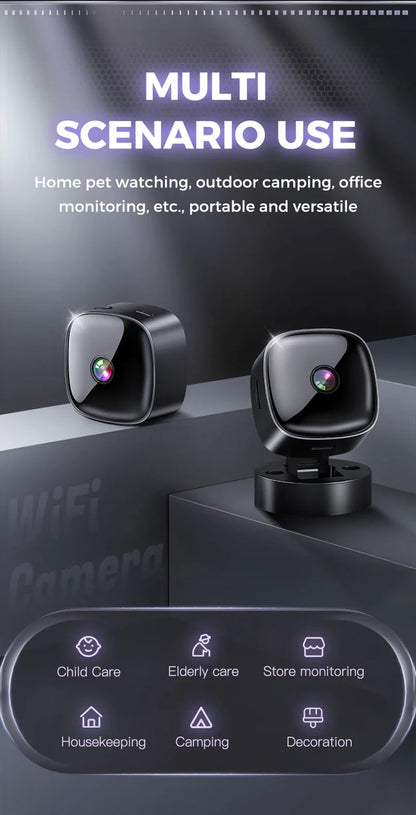 Lenovo 1080P HD Camera 2.4G Wifi Wireless Security Protection Remote Monitor Camcorders Home Phone Connectivity Smart Device