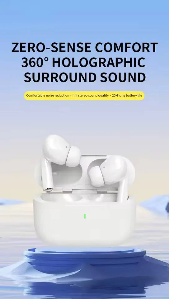 UEESFIT A5 TWS Wireless Bluetooth Earphones Headphones In Ear Earbuds Sports Gaming Headset Noise Cancelling Ear Buds with Mic