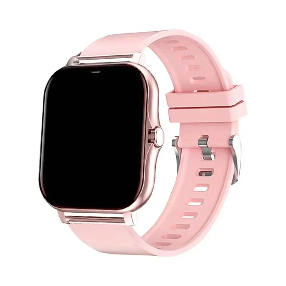 LAXASFIT 2025 New Smart Watch for Men Women Gift Full Touch Screen Sports Fitness Watch Bluetooth Call Digital Smartwatch