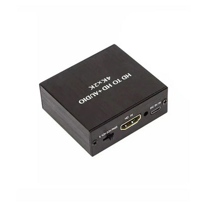 4K x 2K Video Audio Extractor HDTV to 3.5MM Audio Converter SPDIF Optical TOSLINK Stereo Out Splitter Adapter