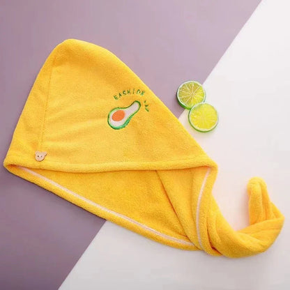 1Pc Dry Hari Cap, Coral Fleece, Polyesler Hair Drying Quick Towel Microfiber Shower Single Bandana Cap Ladies