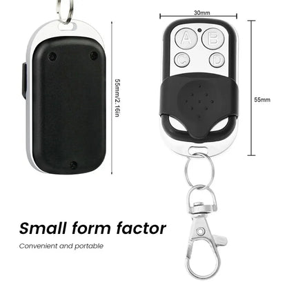 1PCS 433MHZ 4 Buttons Clone Fixed Learning Rolling Code Universal Garage Door Opener Remote Control Duplicator Garage