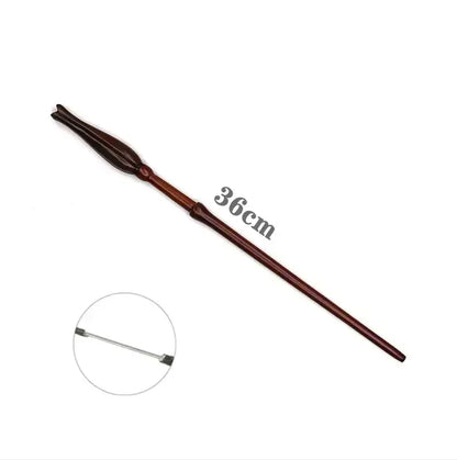 New Anime Cosplay Metal Core Magic Wand Harri Decoration Toy Accessories For Bacchetta Di Plastic Pottee Magic Stick