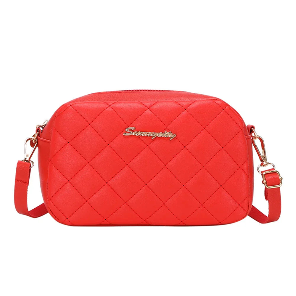 2024 Tassel Small Messenger Bag For Women Trend Lingge Embroidery Camera Female Shoulder Bag Fashion Chain Ladies Crossbody Bags