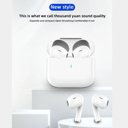 UEESFIT TWS Pro 6 Wireless Bluetooth Earphones Headphones Noise Reduction Air Earbud Low Latency HiFi Sound for IPhone Android