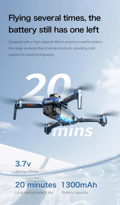 2026 New GT8 Drone GPS 8K Professional HD 360° Dual Cameras 5G WIFI Brushless Motors Obstacle Avoidance Foldable Quadcopter Toys