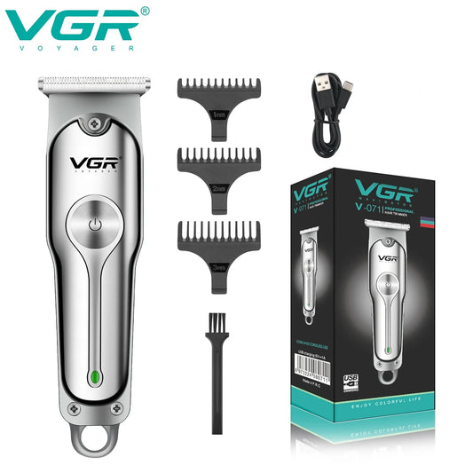 VGR Trimmer Rechargeable Hair Clipper Cordless Hair Cutting Machine Electric Clipper Professional Hair Trimmer for Men V-071