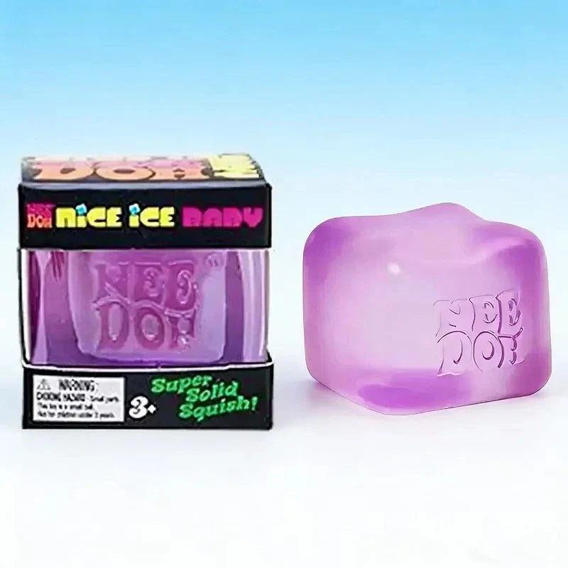 2026 Dr Pepper Nice Cube Squishy Toy Stress Relief Toy,Soft Squeeze Fidget Cube for Kids & AdultsAnxiety Relief Sensory Toy gift