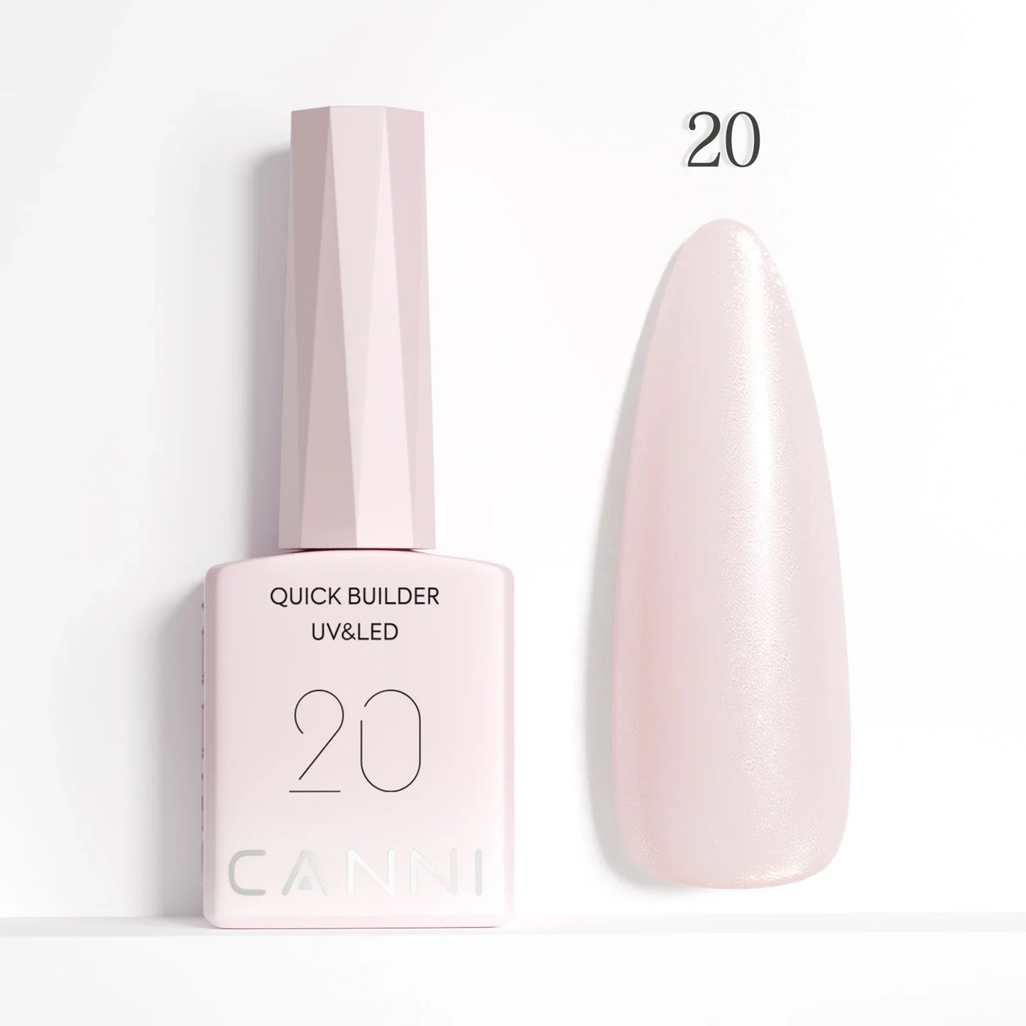 CANNI Nail Gel Polish HEMA/TPO FREE Extension UV Gel Builder Nail Gel In Bottle Semi Permanent Rubber Base Self-leveling Gel