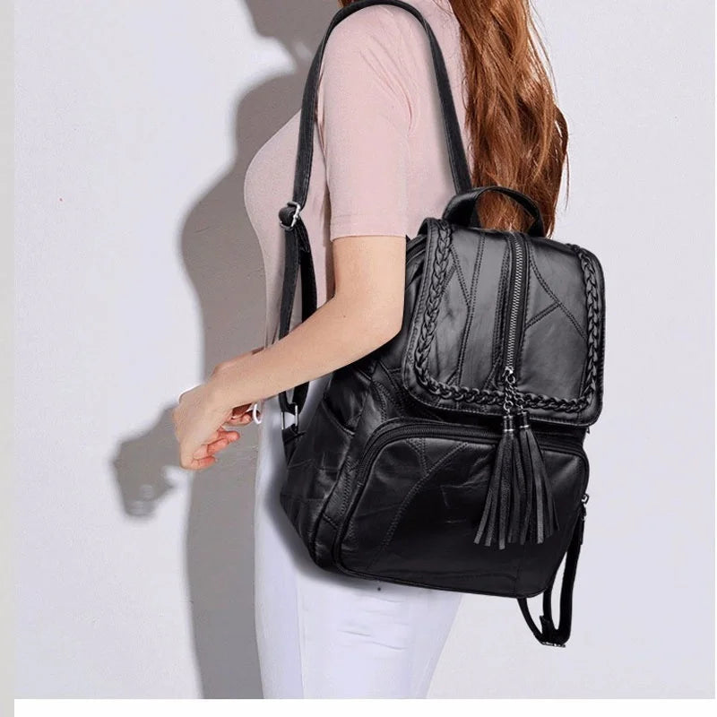 Mini Men's Backpack Fashion Small Black Shoulder School Bag for Man Canvas Designer Waterproof Sports Travel Male Backpacks