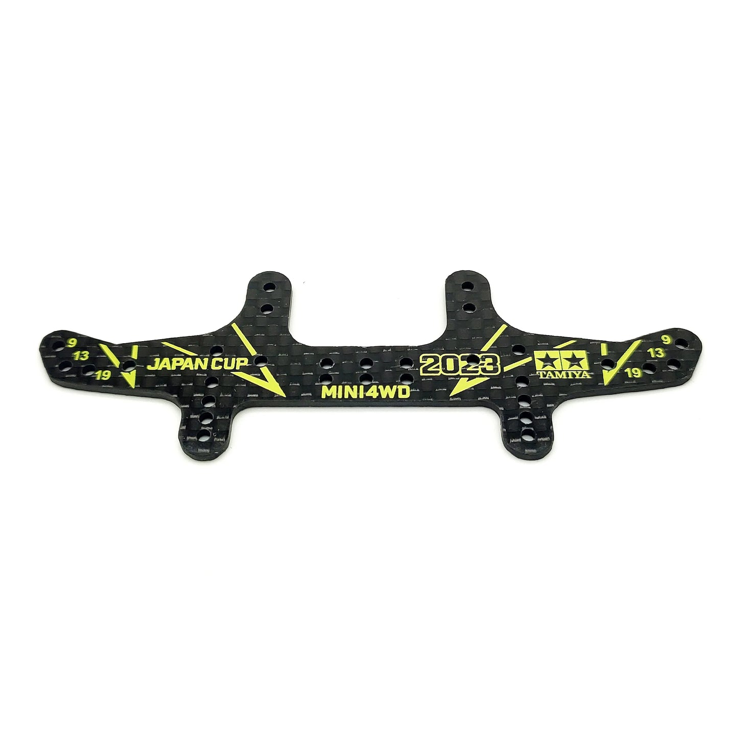 Tamiya Mini 4WD Car 1.5mm Carbon Fiber Stays Front Rear BrakeHomemade Parts