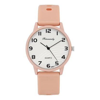Fashion Arabic Dial Women Watches Simple Silicone Band Ladies Quartz Watch Sports Ladies Clock Wristwatches Reloj Mujer