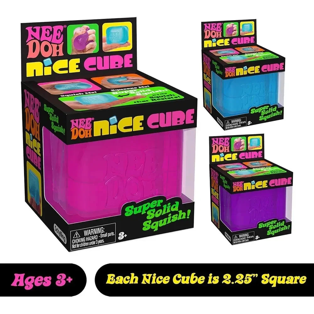2026 Dr Pepper Nice Cube Squishy Toy Stress Relief Toy,Soft Squeeze Fidget Cube for Kids & AdultsAnxiety Relief Sensory Toy gift
