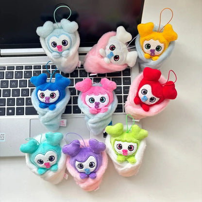 Around Korea Park Jihyo Hirai Momo Sun Chaeyoung Momo Lovely Pacifier Plush Doll Pendant Friend Birthday Holiday Small Gifts