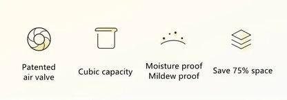 No Need Pump Vacuum Bags Large Plastic Storage Bags for Storing Clothes blankets Compression Empty Bag Covers Travel Accessories