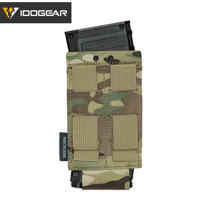 IDOGEAR Tactical Single LSR 556 Mag Pouch Mag Carrier MOLLE Pouch Laser Cut Tool Bags 35135