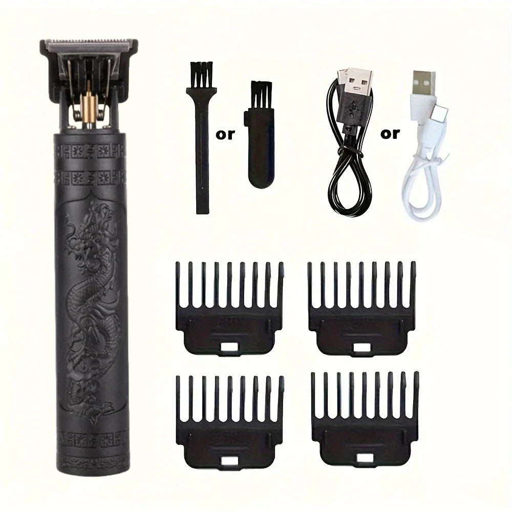Retro T9 Original Haircutting Machine Set Jackets Trimmer Men's Electric Shaver Male Lence Pro Barber Shaver for Sensitive Areas
