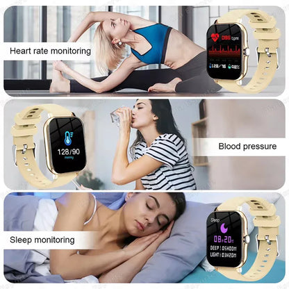 2026 New Smart Watch For Android IOS 1.83Inch Color Screen Bluetooth Call Blood Oxygen/Pressure Monitoring Smart Watch Women Men