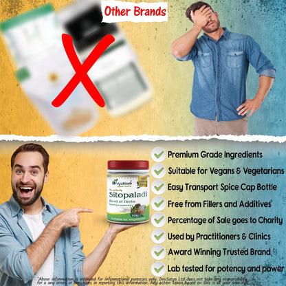 DivyaHerb Sitopaladi Powder 100 gram - Throat Comfort Support