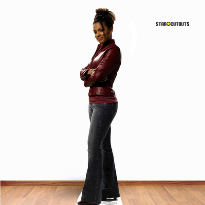 SC009 Martha Jones Cardboard Cut Out Height 175cm