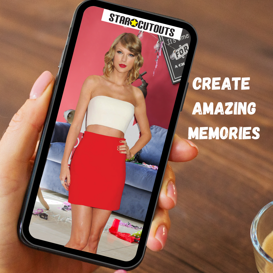 CS619 Taylor Height 180cm Lifesize Cardboard Cutout