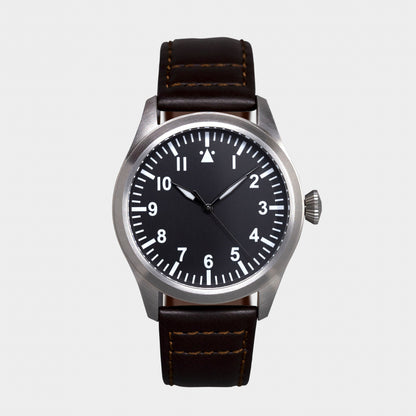 'Turbulence' Cat.1 Aviator's Watch (46mm) | Pullman Brown