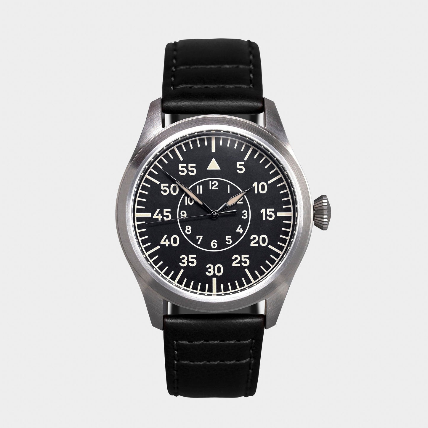'Turbulence' Cat.2 Aviator's Watch (46mm) | Rook Black