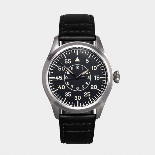 'Turbulence' Cat.2 Aviator's Watch (46mm) | Rook Black