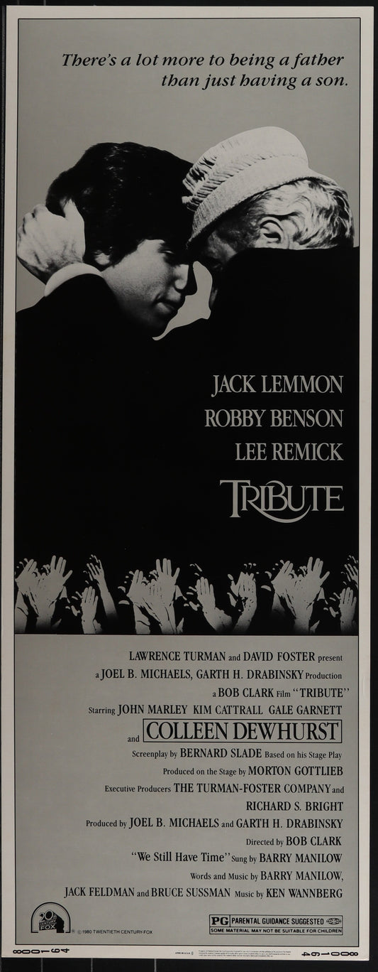 Tribute (1980) Original US Insert Movie Poster
