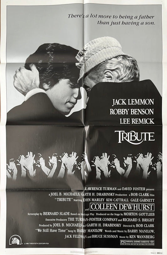 Tribute (1980) Original US One Sheet Cinema Poster