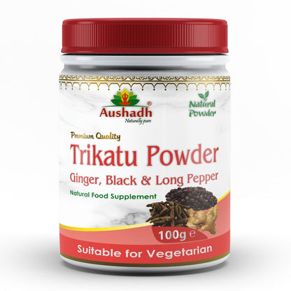 Aushadh Trikatu Powder 100 gram - Digestive Comfort Support