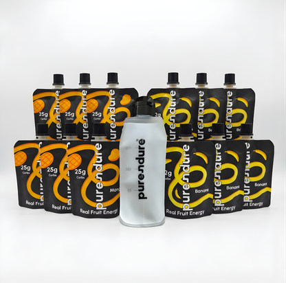 Ultimate Endurance Bundle: Energy Gels + Gel Flask