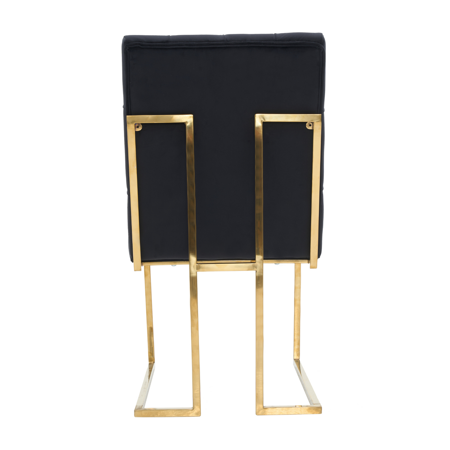 Siena Tufted Velvet Dining Chair – Gold Frame, Modern Luxury Accent