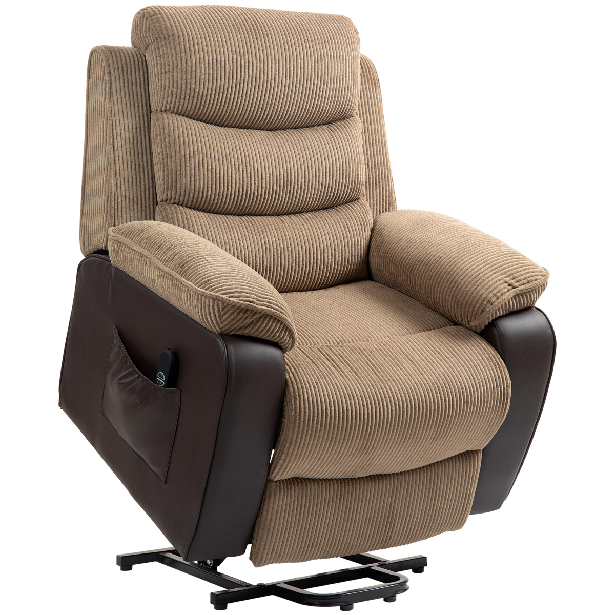 HOMCOM Power Lift Riser and Recliner Chair with Remote Control