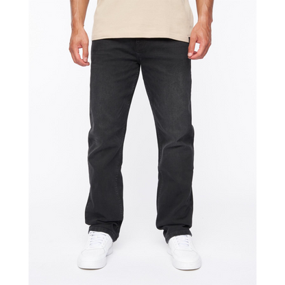 Janstar Straight Leg Jeans Black Wash