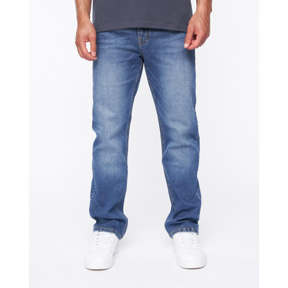 Janstar Straight Leg Jeans Stone Wash