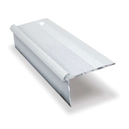 Aluminium TVC 40x26mm 2.7m 1.8m 0.9m Anodised LVT Stair nosing Edge Profile For 3mm Flooring