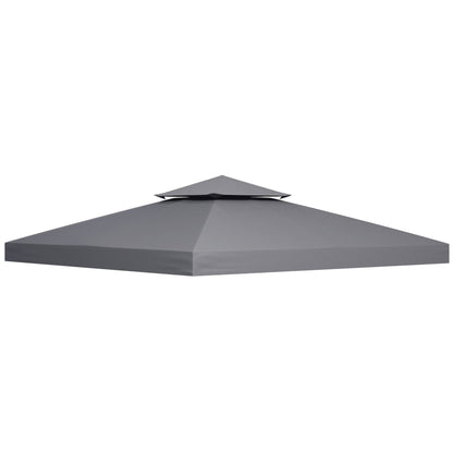3 x 3(m) Gazebo Canopy Roof Top Replacement Cover Spare Part