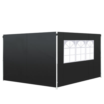3m Gazebo Exchangeable Side Panel Panels W/ Window