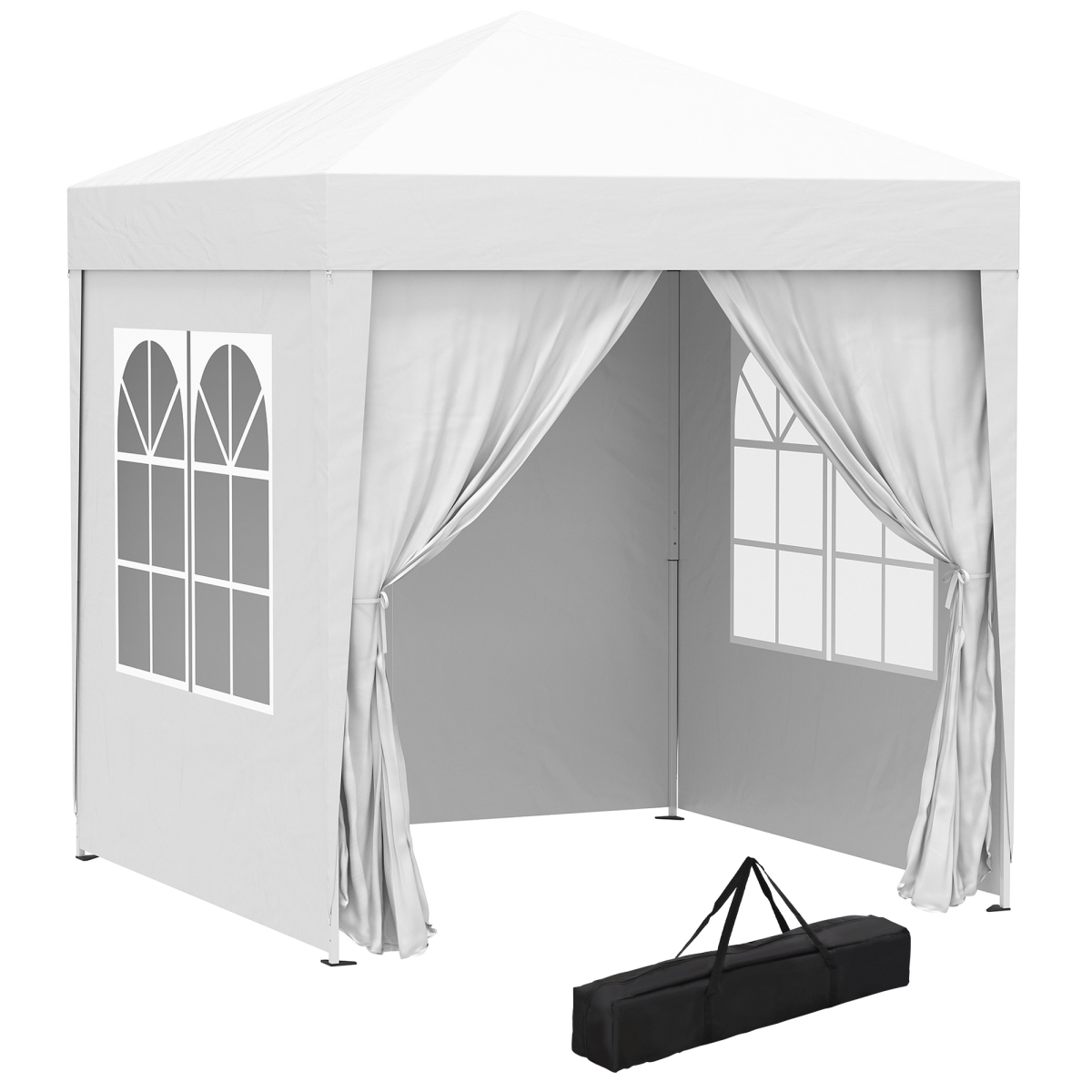2x2m Garden Pop Up Gazebo Marquee Party Tent Wedding Awning Canopy
